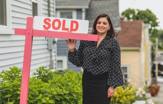real estate signage