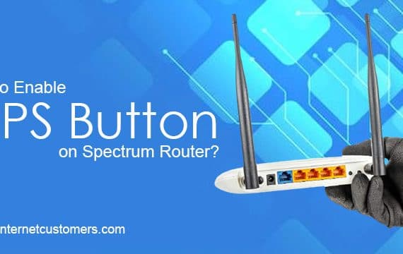 WPS button on Spectrum router